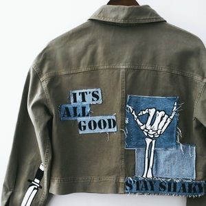 Hand Painted Jacket